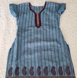 Blue tunic